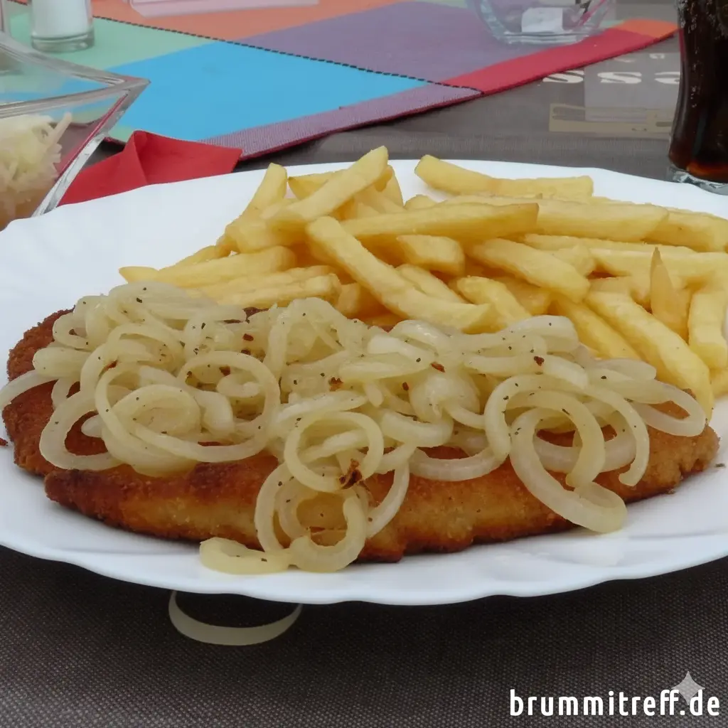 Zwiebelschnitzel