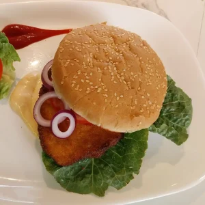 Knusperschickenburger